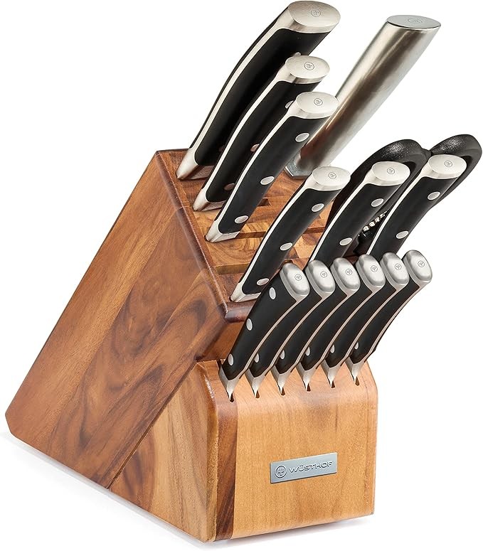 WÜSTHOF Classic IKON 15-Piece Knife Block Set