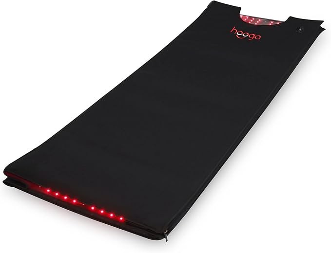 hooga Red Light Therapy Blanket, Full Body Near-Infrared Triple Chip LED Pod with Timer & Pulse Functionality, 2680 LEDs for Pain Relief, Energy Boost, Sleep Improvement, Muscle Recovery & Wellness